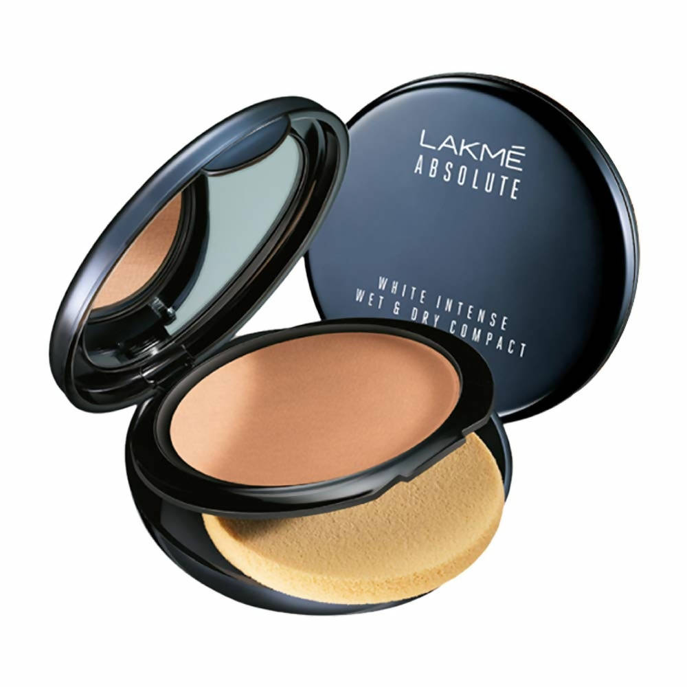 Lakme Absolute White Intense Wet and Dry Compact - Golden Light - Distacart