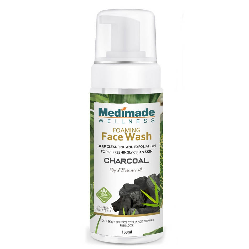 Medimade Wellness Foaming Face Wash With Charcoal