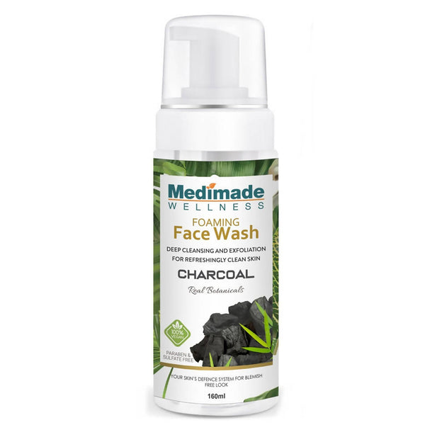 Medimade Wellness Foaming Face Wash With Charcoal