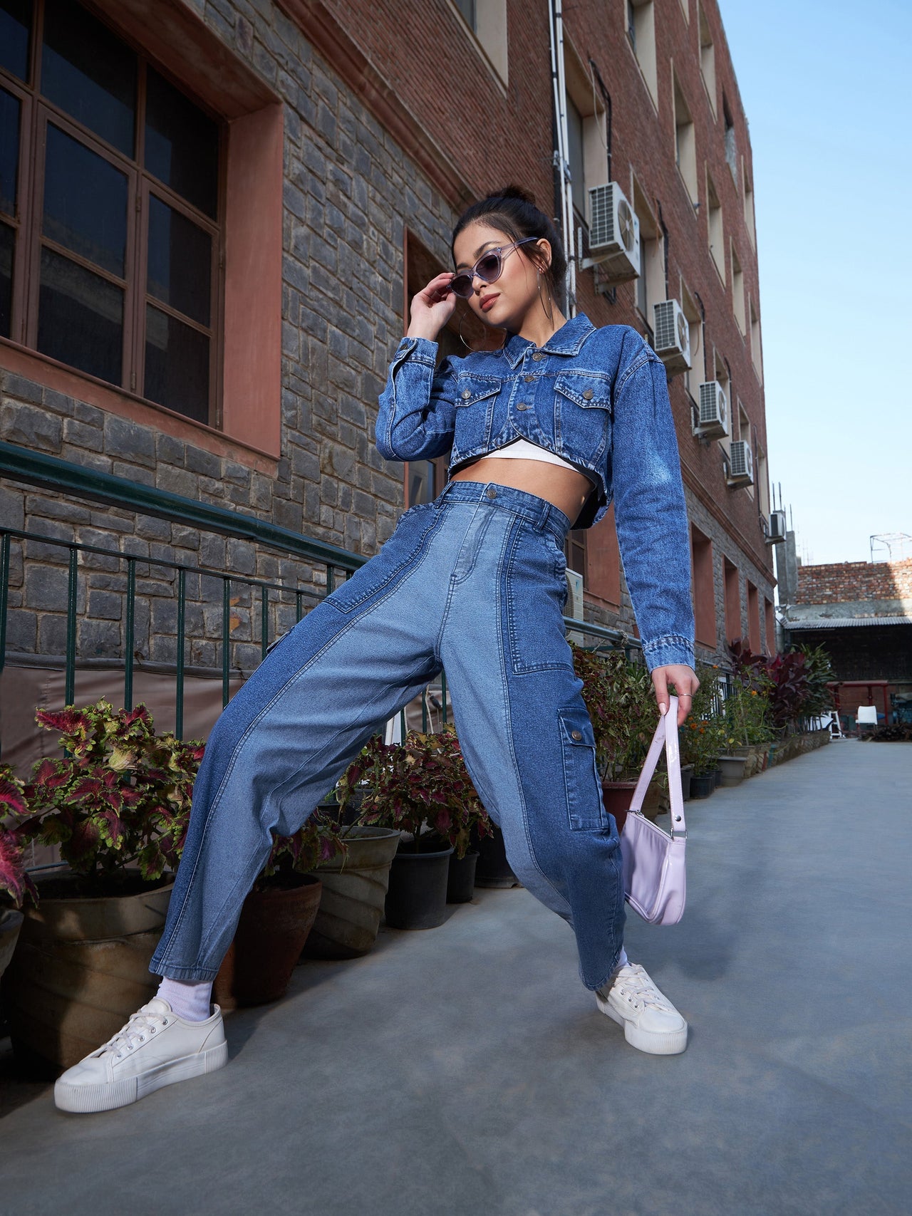 【COLOR iN ID】balloon line jeans COLOR iN ID】balloon line jeans (COLOR iN ID/デニム