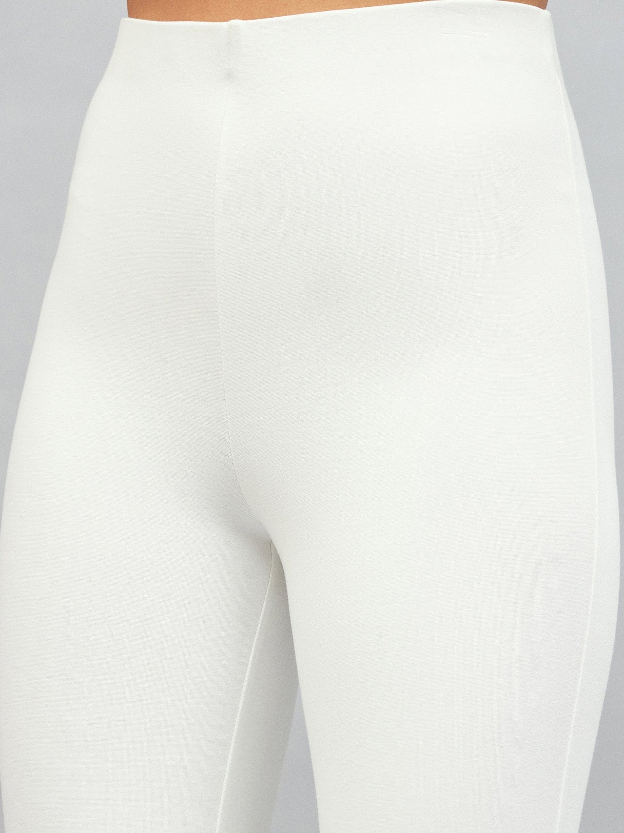Lyush Women White Bell Bottom 4-Way Stretch Pants - Distacart