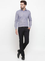 Thumbnail for Jainish Grey Men's Cotton Geometric Formal Shirts ( SF 434Grey ) - Distacart