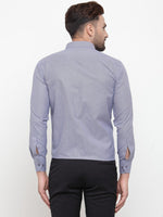 Thumbnail for Jainish Grey Men's Cotton Geometric Formal Shirts ( SF 434Grey ) - Distacart