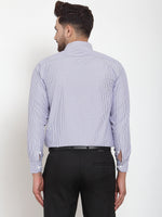Thumbnail for Jainish Blue Men's Cotton Striped Formal Shirt's ( SF 759Blue ) - Distacart