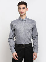 Thumbnail for Jainish Grey Men's Solid Cotton Formal Shirt ( SF 782Grey ) - Distacart