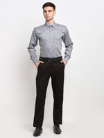 Thumbnail for Jainish Grey Men's Solid Cotton Formal Shirt ( SF 782Grey ) - Distacart
