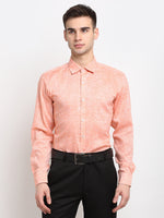 Thumbnail for Jainish Orange Men's Solid Cotton Formal Shirt ( SF 782Orange ) - Distacart