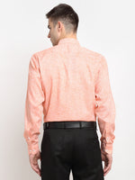 Thumbnail for Jainish Orange Men's Solid Cotton Formal Shirt ( SF 782Orange ) - Distacart