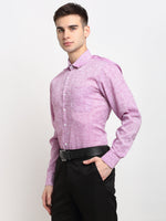Thumbnail for Jainish Purple Men's Solid Cotton Formal Shirt ( SF 782Purple ) - Distacart