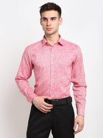 Thumbnail for Jainish Red Men's Solid Cotton Formal Shirt ( SF 782Red ) - Distacart