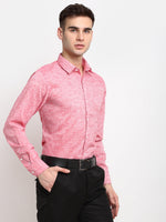 Thumbnail for Jainish Red Men's Solid Cotton Formal Shirt ( SF 782Red ) - Distacart