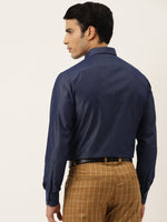 Thumbnail for Jainish Men's Solid Formal Cotton Shirt ( SF 788Charcoal ) - Distacart