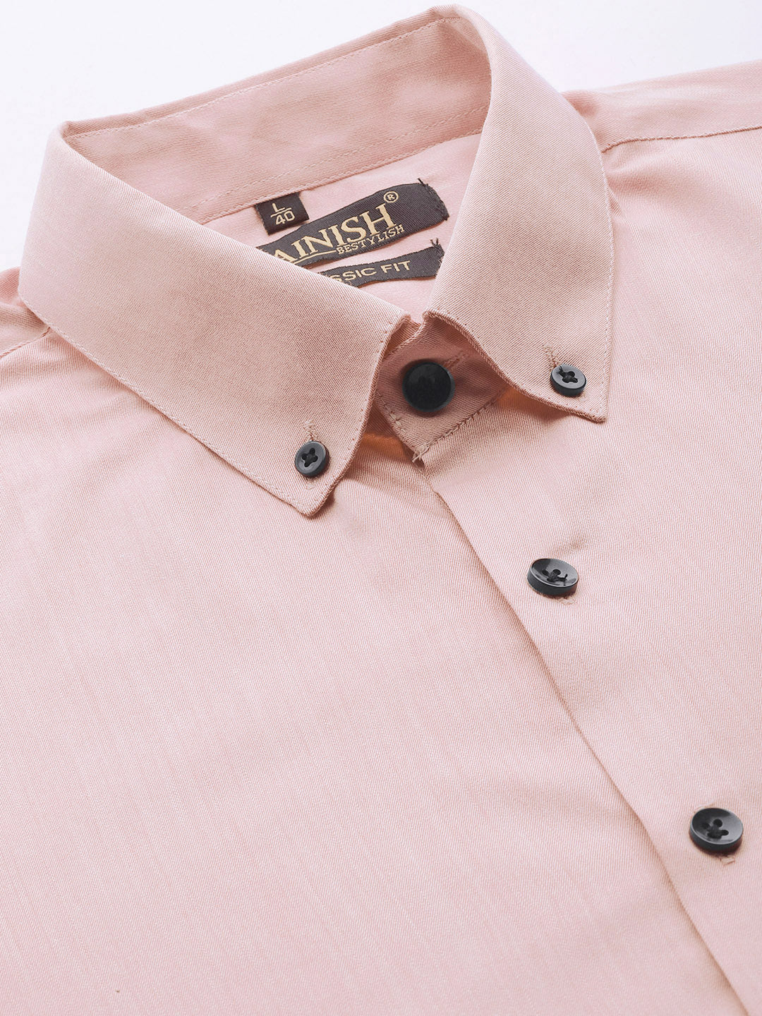 Jainish Men's Solid Formal Cotton Shirt ( SF 792Magenta ) - Distacart