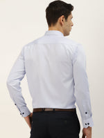 Thumbnail for Jainish Men's Solid Formal Cotton Shirt ( SF 792Sky ) - Distacart