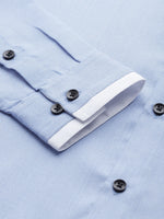 Thumbnail for Jainish Men's Cotton Solid Formal Shirts ( SF 796Blue ) - Distacart