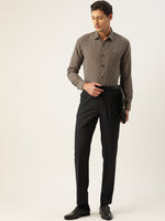 Thumbnail for Jainish Men's Cotton Checked Formal Shirts ( SF 804Black ) - Distacart