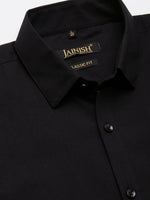 Thumbnail for Jainish Men's Cotton Printed Formal Shirts ( SF 806Black ) - Distacart