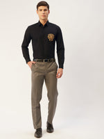 Thumbnail for Jainish Men's Cotton Printed Formal Shirts ( SF 806Black ) - Distacart