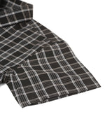 Thumbnail for Jainish Men's Cotton Checked Half Sleeve Formal Shirts ( SF 808Black ) - Distacart