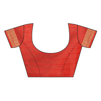 Thumbnail for Vamika Chiku Cotton Silk Weaving Saree (MANIPURI CHIKU) - Distacart