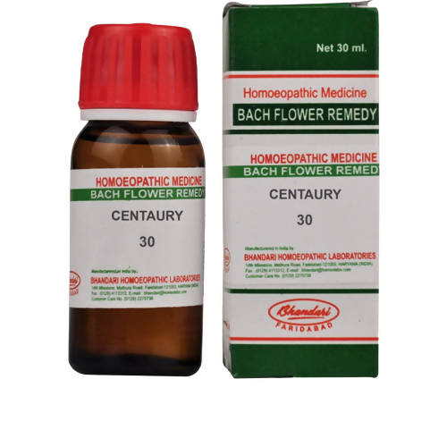 Bhandari Homeopathy Bach Flower Centaury 30 Dilution