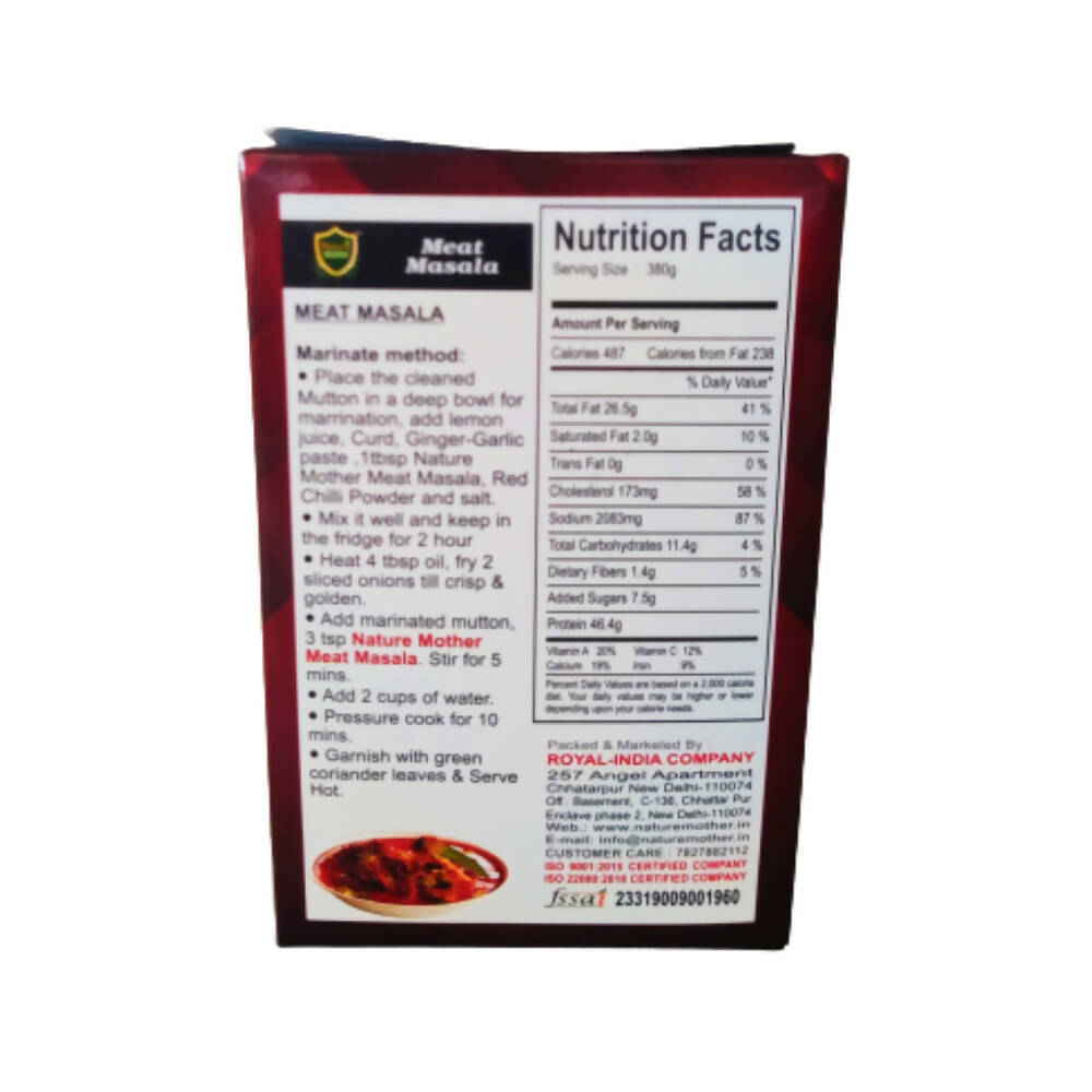 Nature Mother Meat Masala - Distacart