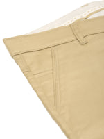 Thumbnail for Jainish Men's Casual Cotton Solid Shorts ( SGP 153 Beige ) - Distacart