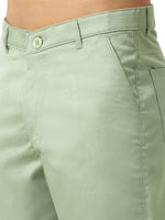 Thumbnail for Jainish Men's Casual Cotton Solid Shorts ( SGP 153 Pista-Green ) - Distacart