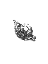 Thumbnail for Priyaasi Women Oxidised Silver Peacock Nose Pin - Distacart