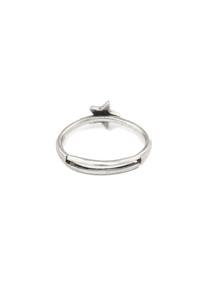 Priyaasi Women Star Motif Sterling Silver Ring - Distacart