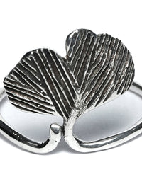Thumbnail for Priyaasi Women Oxidised Silver Leaf Ring - Distacart