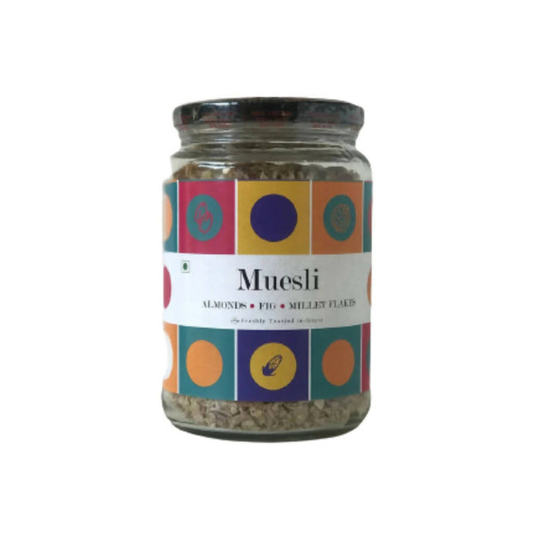 Fresh Mills Muesli with Almonds-Fig-Millet Flakes - Distacart