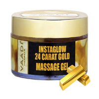 Thumbnail for Vaadi Herbals InstaGlow 24 Carat Gold Massage Gel - Distacart