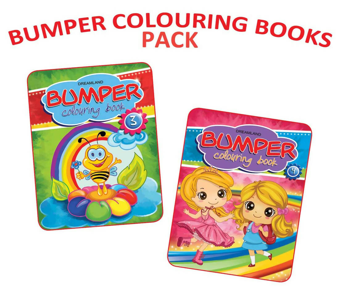 Dreamland Bumper Colouring Books Pack 2 (2 Titles) - Distacart