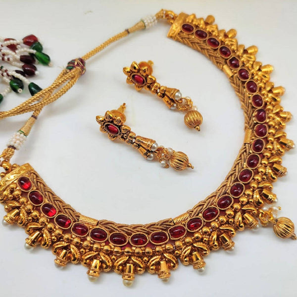 Pink kemp Designer Necklace Set - Distacart