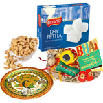 Thumbnail for Bikano Dry Petha and Salted Kaju Rakhi Puja Thali Gifts - Distacart