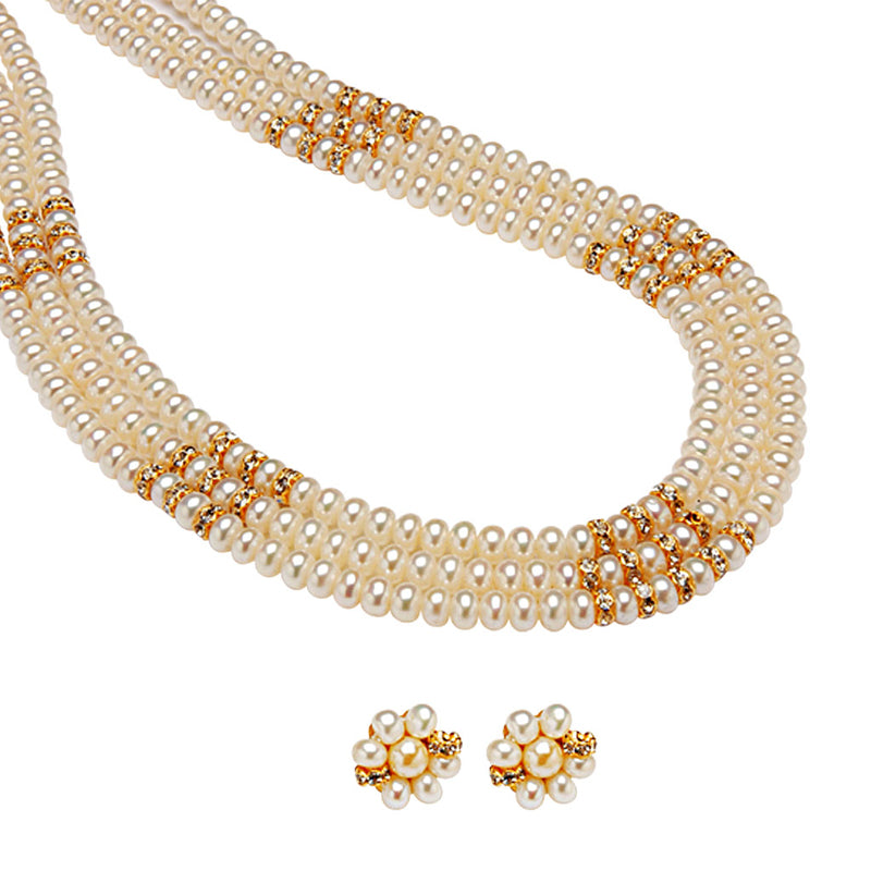 J Pearls Wonder Pearl Necklace - Real Pearl Jewelry - Distacart