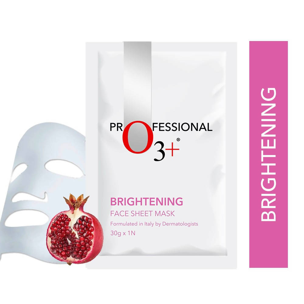 Professional O3+ Brightening Face Sheet Mask