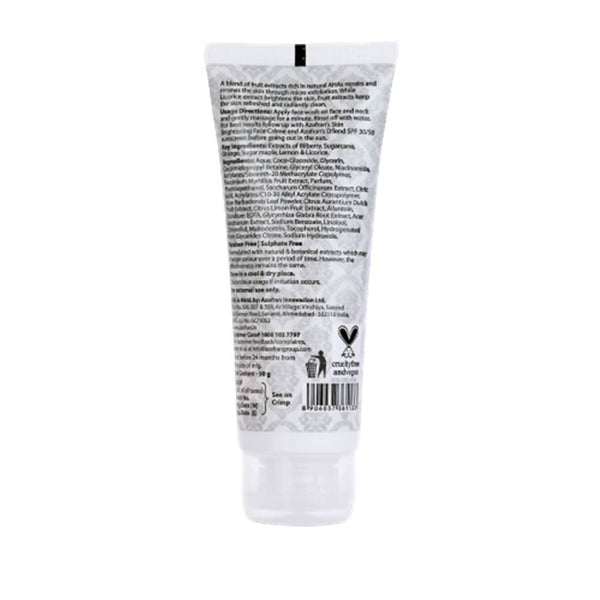 Azafran Organics Skin Brightening Face wash - Distacart