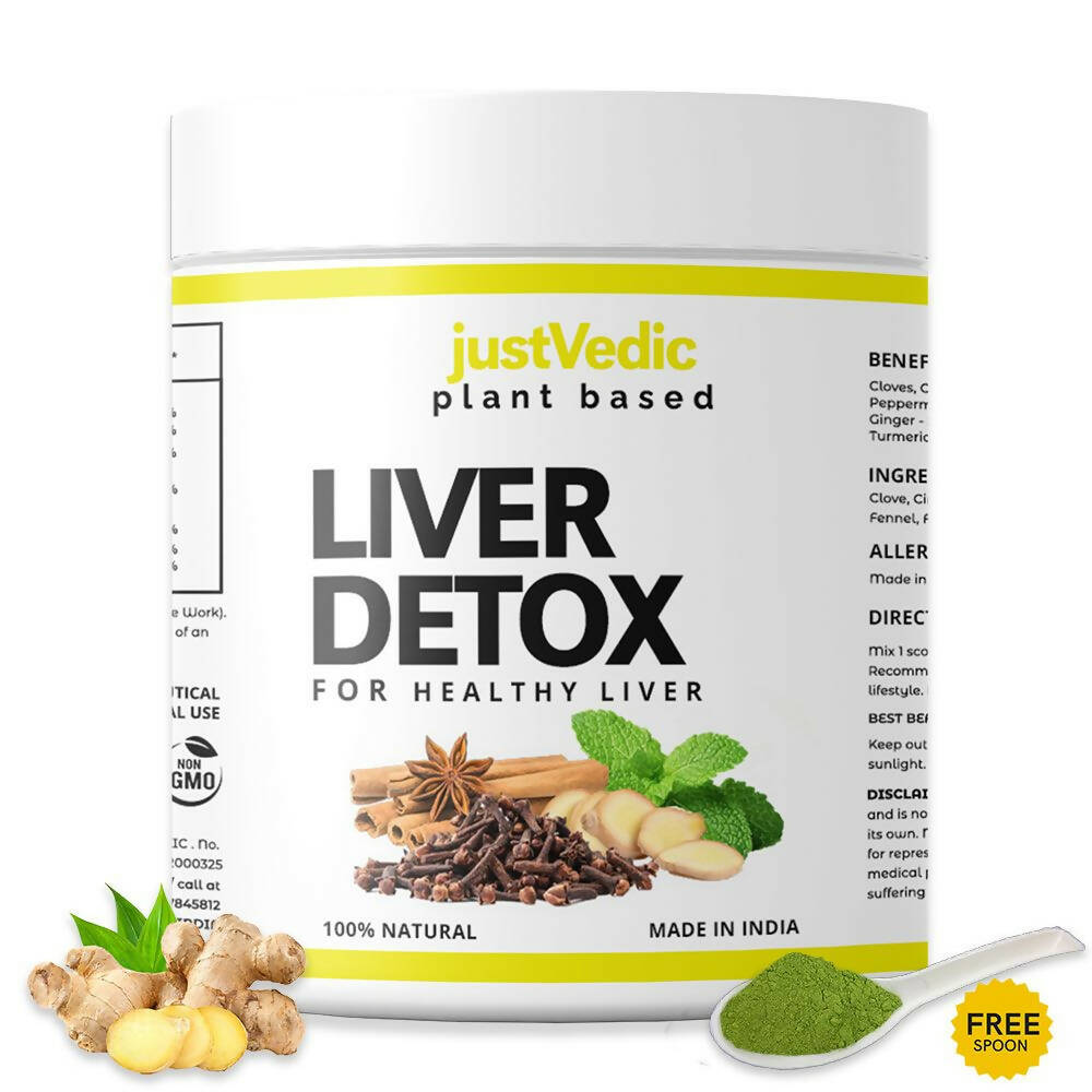 Just Vedic Liver Detox Drink Mix - Distacart