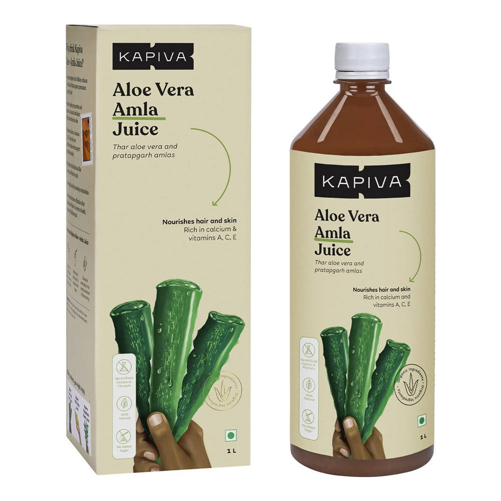 Kapiva Ayurveda Aloe Vera Amla Juice - Distacart