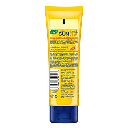 Joy Hello Sun Sunblock and Anti Tan Lotion SPF 30 PA++ - Distacart