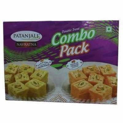 Patanjali Soanpapdi Combo ( Pure Ghee Elaichi + Orange) - Distacart