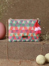 Thumbnail for Priyaasi Women Geometric Multicolor Sling Bag - Distacart
