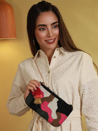 Thumbnail for Priyaasi Women Beaded Multicolor Sling Bag - Distacart