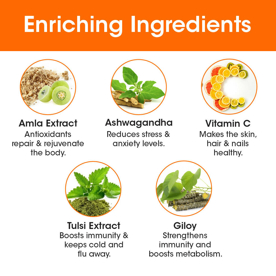 TAC - The Ayurveda Co. AyurBoost Tablets for Stamina and IM for Women & Men - Distacart