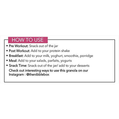 Thenibblebox Pink City Granola - Distacart