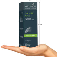 Thumbnail for Biotique Bio Wild Grass A Soothing After Shave Gel For Men - Distacart