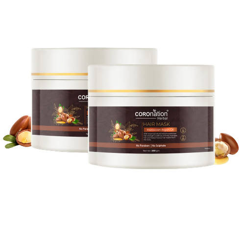 Coronation Herbal Moroccan Argan Oil Hair Mask - Distacart