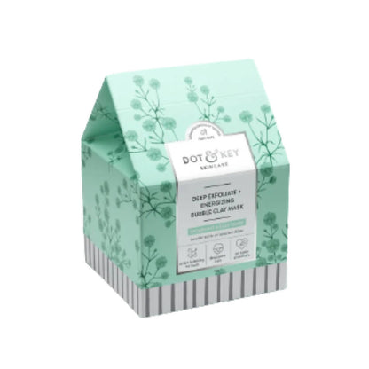 Dot & Key Deep Exfoliate + Energizing Bubble Clay Mask - Distacart